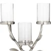 Braawe Silver Deer Multi Candle Holder