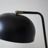 Brair Black and Antique Brass Desk Table Lamp