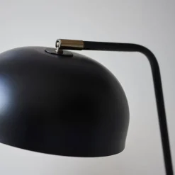 Brair Black and Antique Brass Desk Table Lamp