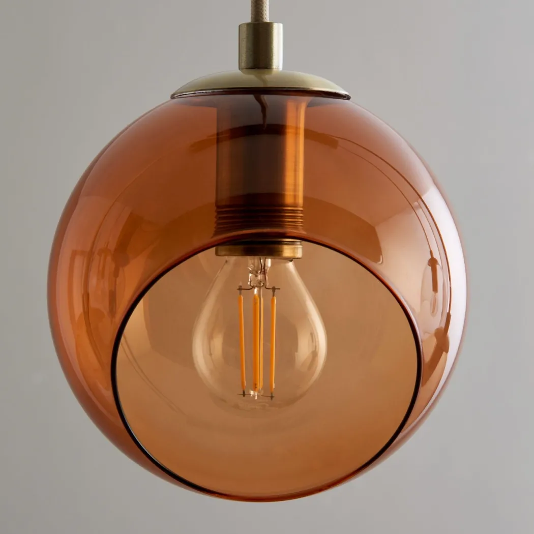Branco 5 Light Antique Brass Ceiling Pendant Bar