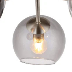 Branco 3 Light Semi-Flush Ceiling Light