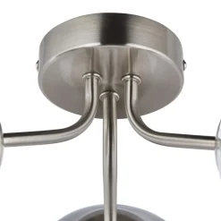 Branco 3 Light Semi-Flush Ceiling Light