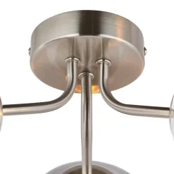 Branco 3 Light Semi-Flush Ceiling Light