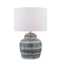 Brenna Grey Table Lamp