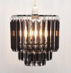 Bria Smoked Easy-Fit Pendant