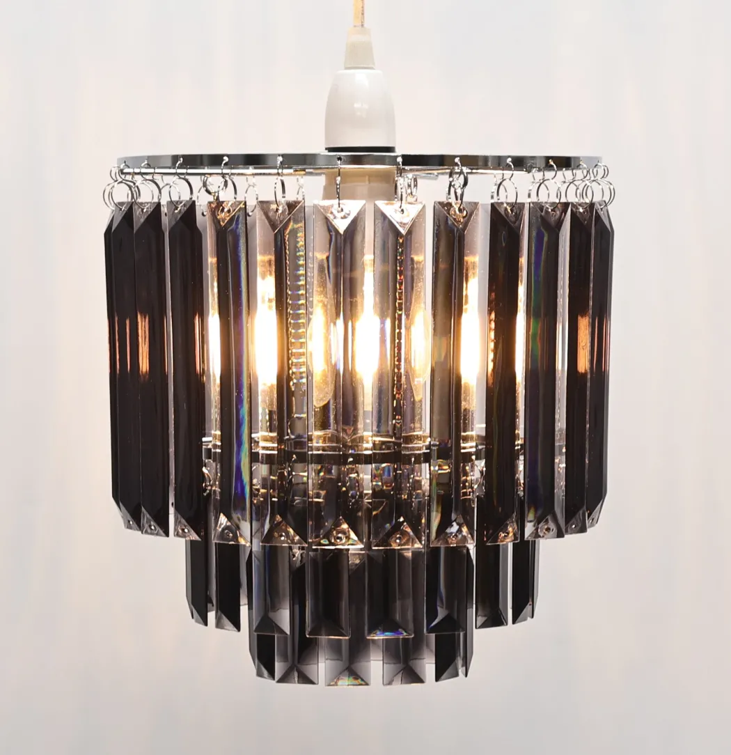Bria Smoked Easy-Fit Pendant