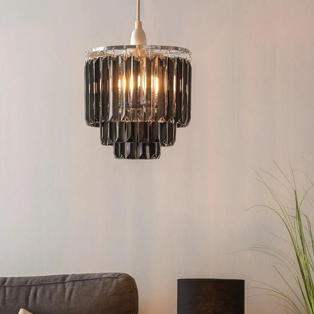 Bria Smoked Easy-Fit Pendant