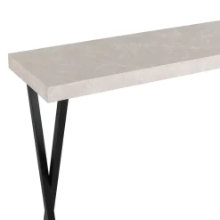 Brito Grey Marble Console Table