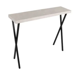 Brito Grey Marble Console Table