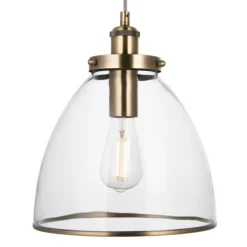 Brunswick Antique Brass Ceiling Pendant