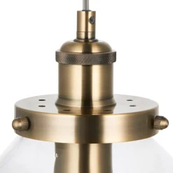 Brunswick Antique Brass Ceiling Pendant