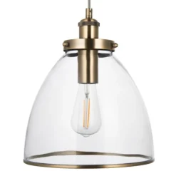 Brunswick Antique Brass Ceiling Pendant