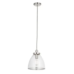 Brunswick Polished Nickel Ceiling Pendant