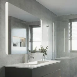 Buenavista Landscape 2-Light LED Touch Bathroom Mirror