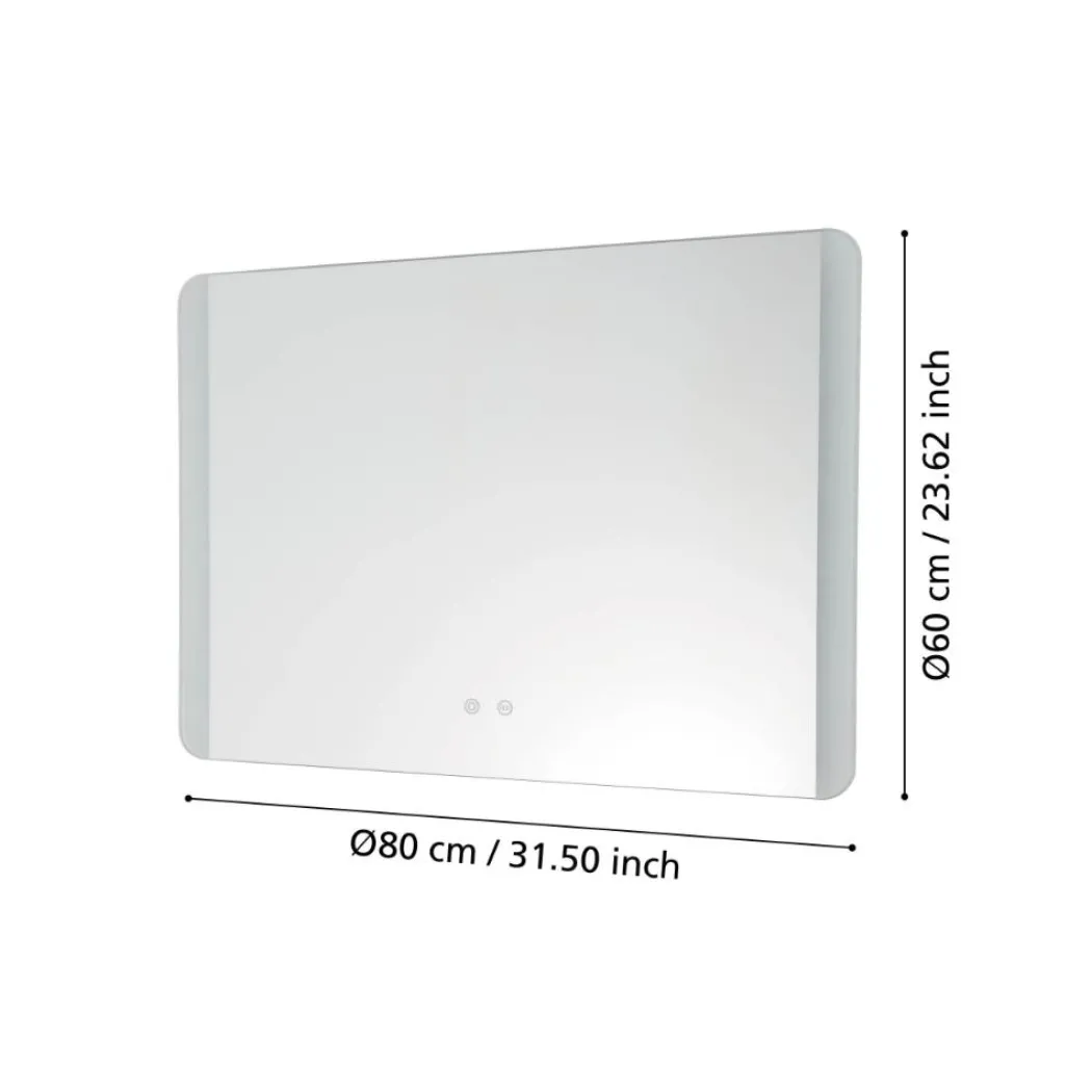Buenavista Landscape 2-Light LED Touch Bathroom Mirror