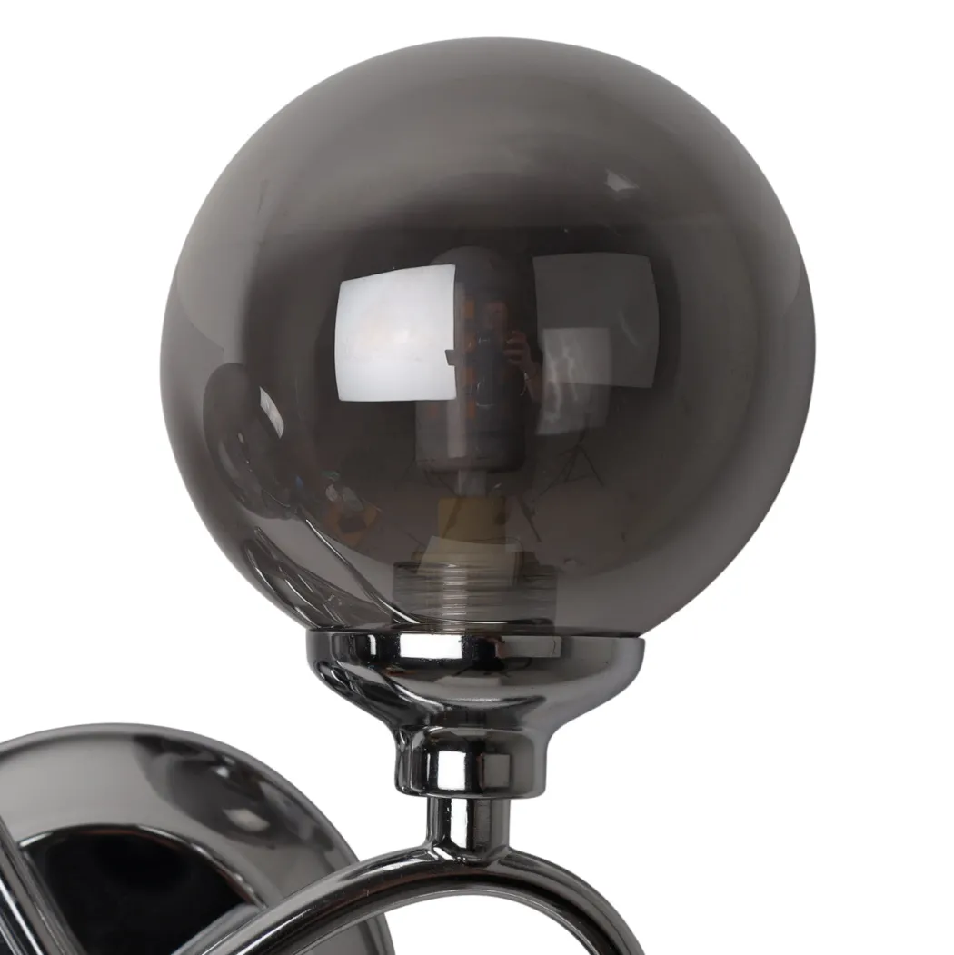 Bungo Polish Chrome Wall Light