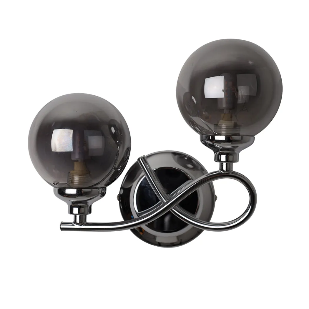 Bungo Polish Chrome Wall Light