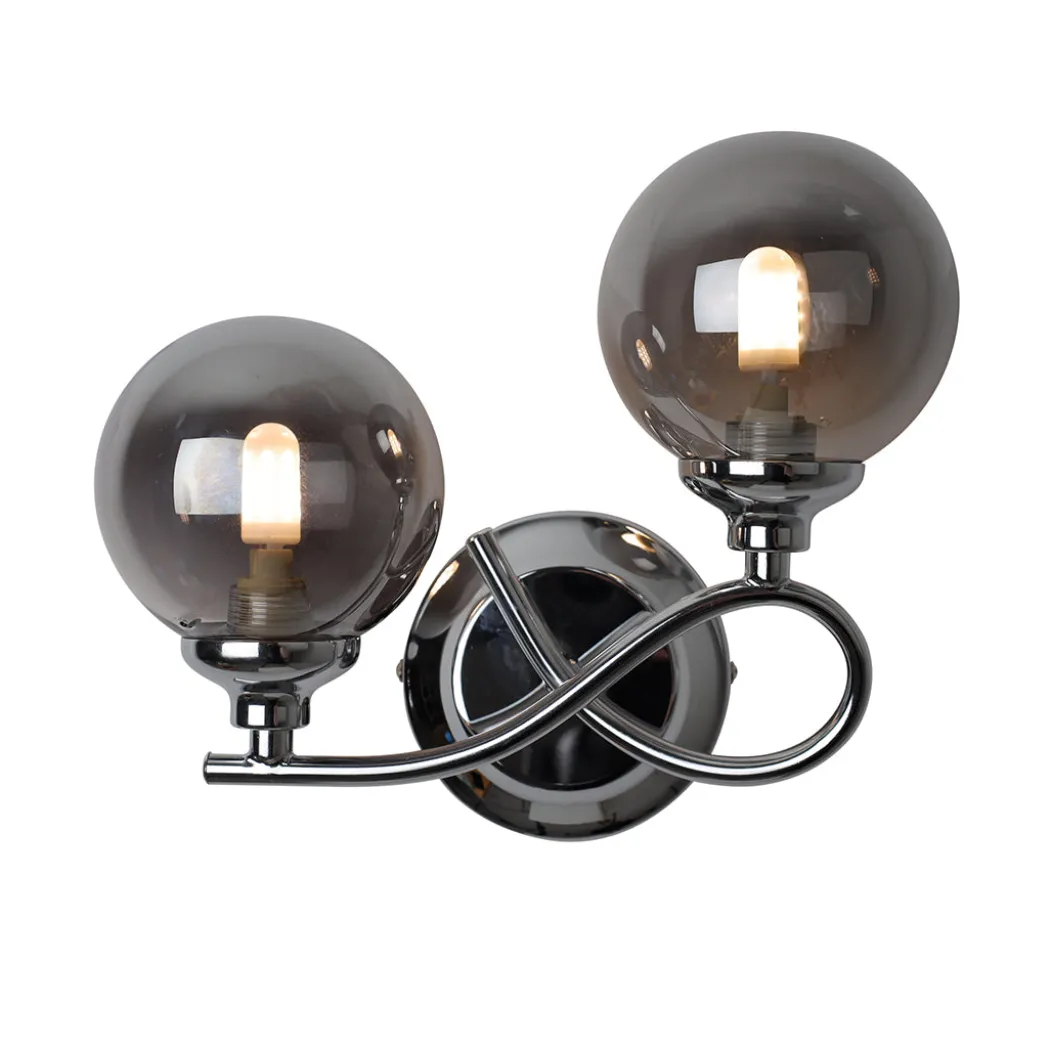 Bungo Polish Chrome Wall Light