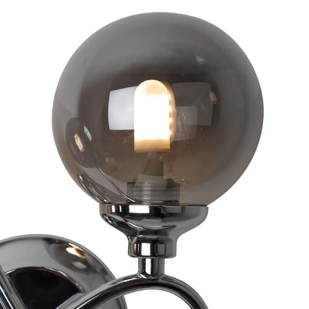 Bungo Polish Chrome Wall Light