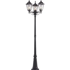 Burford Outdoor 3 Light Post Lantern Light