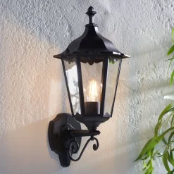 Burford Outdoor Lantern Wall Light