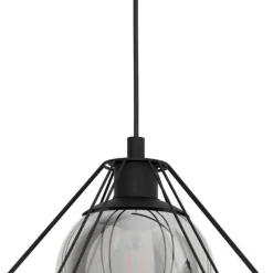 Burton Black Pendant Ceiling Light