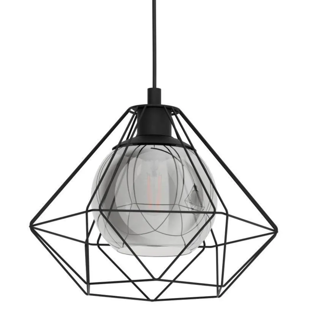 Burton Black Pendant Ceiling Light