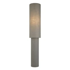 Buxton Grey Column Floor Lamp