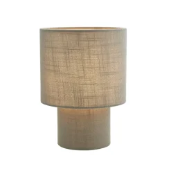 Buxton Grey Mini Table Lamp