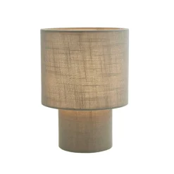 Buxton Grey Mini Table Lamp