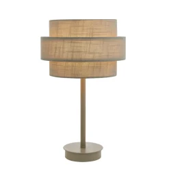 Buxton Grey Table Lamp