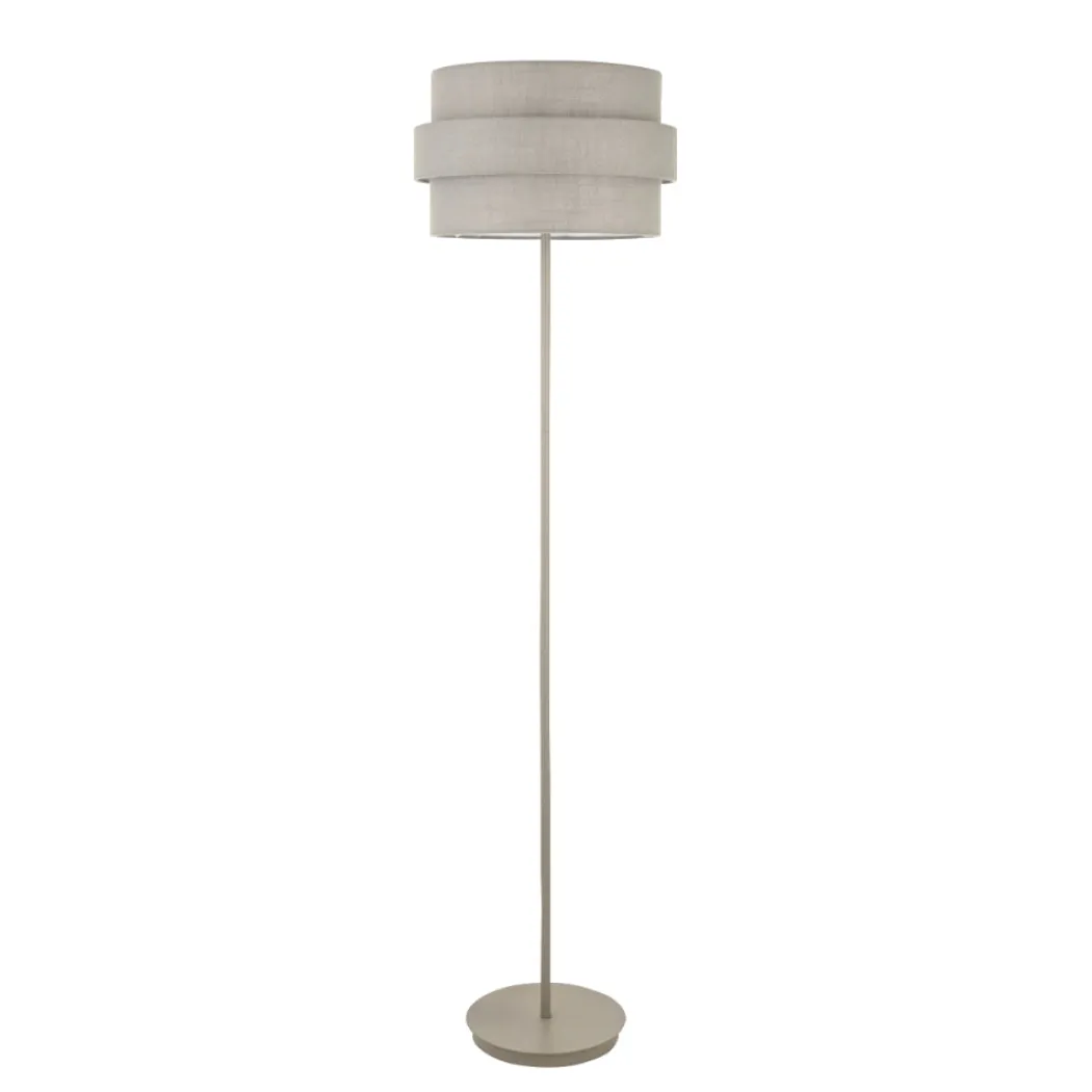 Buxton Light Grey Floor Lamp