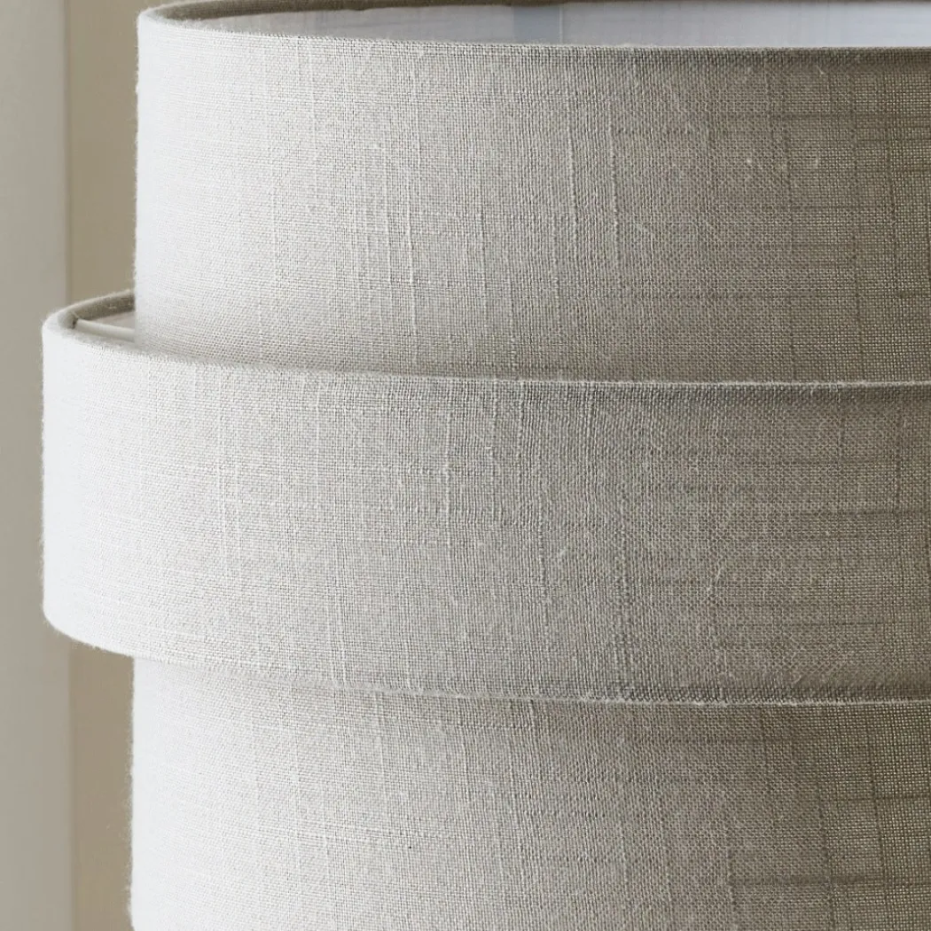 Buxton Light Grey Floor Lamp