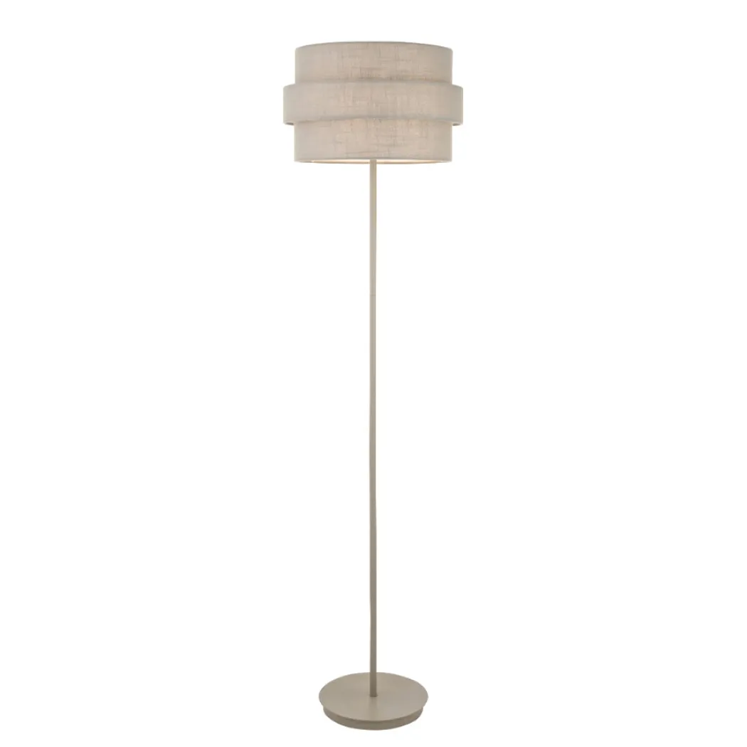 Buxton Light Grey Floor Lamp
