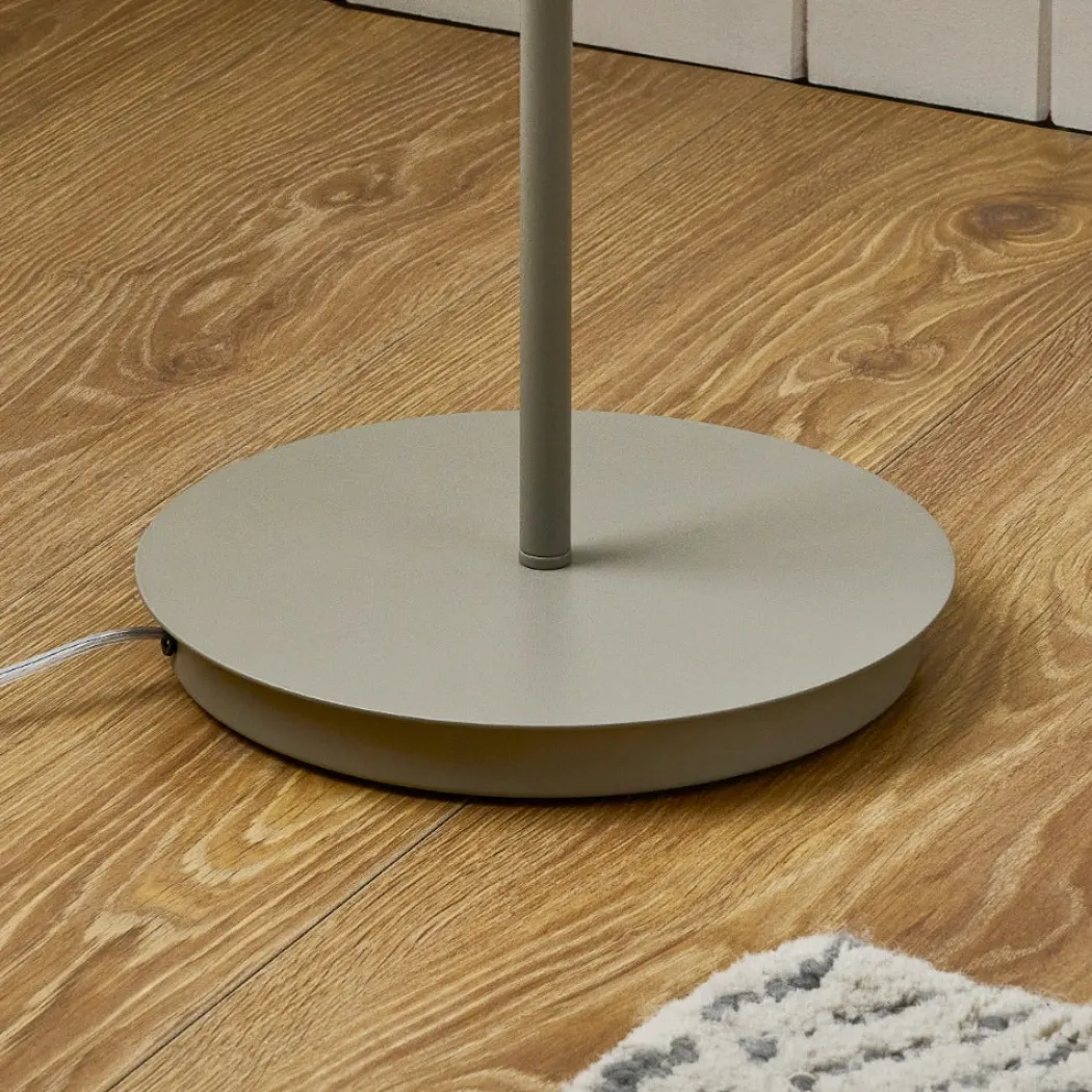Buxton Light Grey Floor Lamp