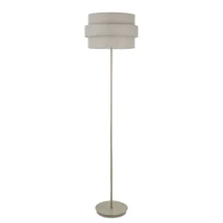 Buxton Light Grey Floor Lamp