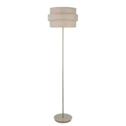 Buxton Light Grey Floor Lamp