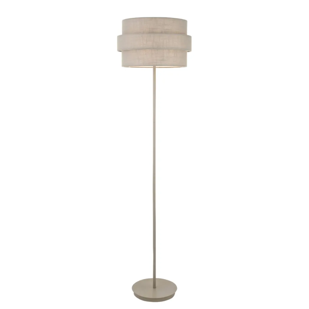 Buxton Light Grey Floor Lamp