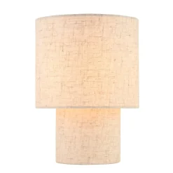 Buxton Natural Faux Linen Table Lamp