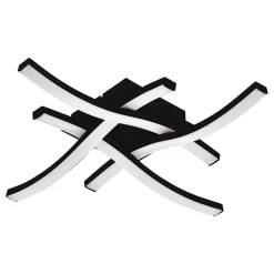 Cabezas Black Flush LED Ceiling Light