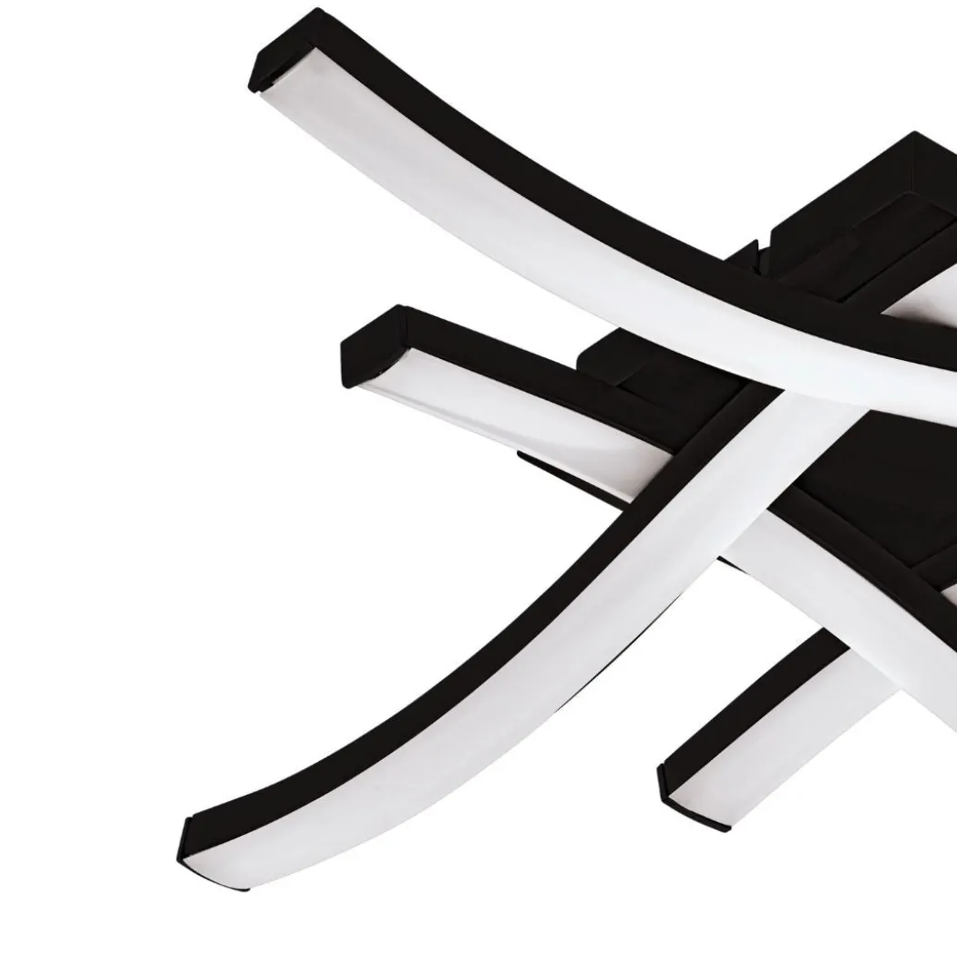 Cabezas Black Flush LED Ceiling Light