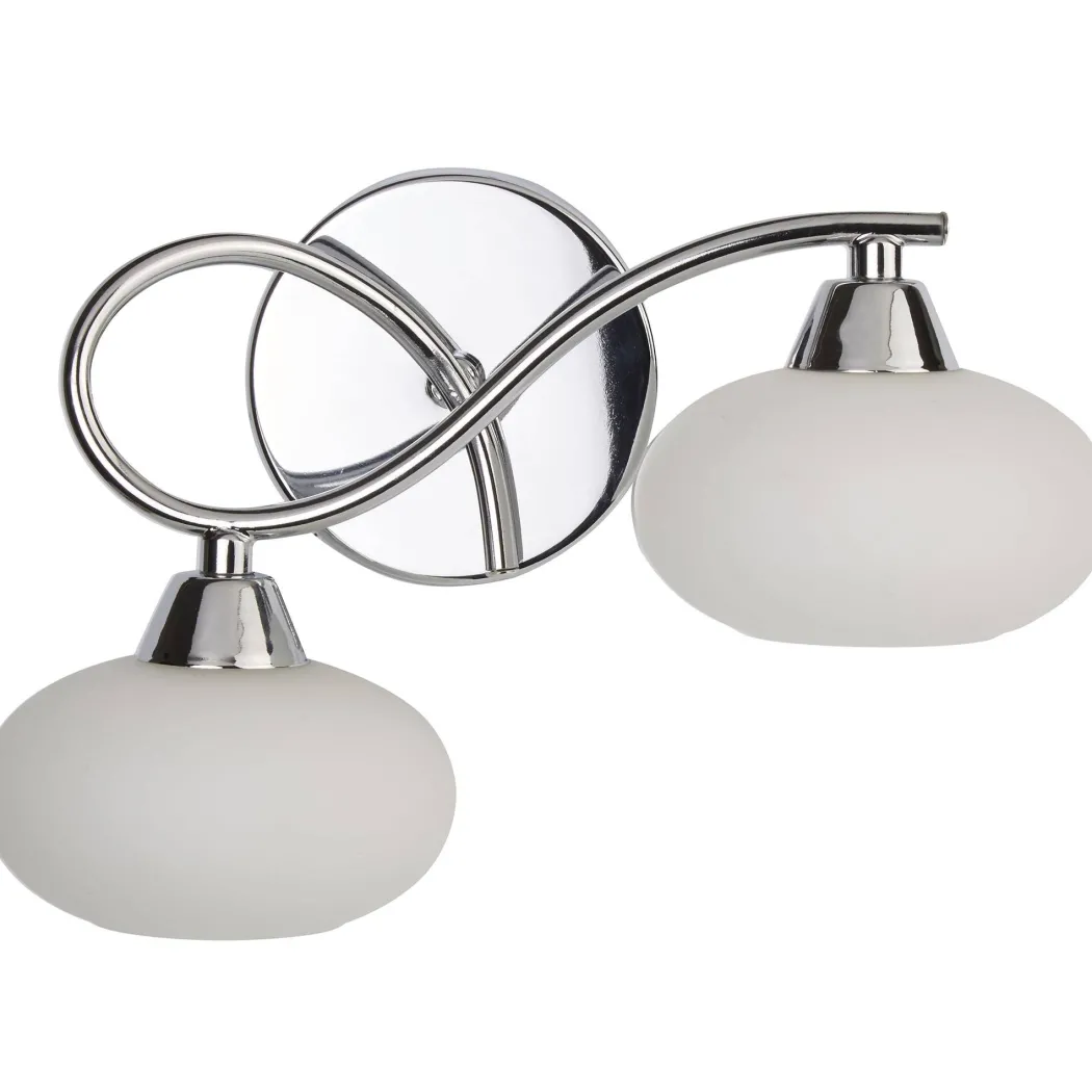 Caen Wall Light Polished Chrome