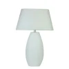 Caitlin Tall White Ceramic Table Lamp