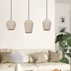 Cambaito 3 Light Sand Ceiling Pendant Bar