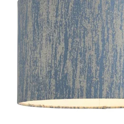 Canterbury 35cm Blue Jacquard shade