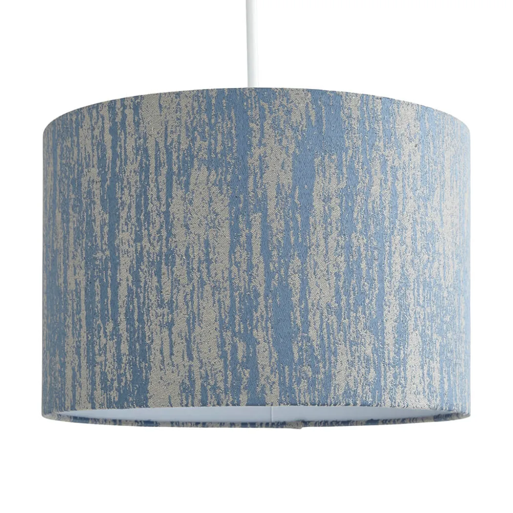 Canterbury 30cm Blue Jacquard shade