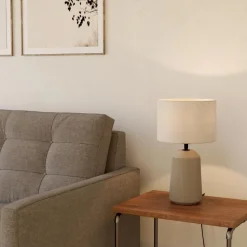 Capalbio Sandy Natural Table Lamp