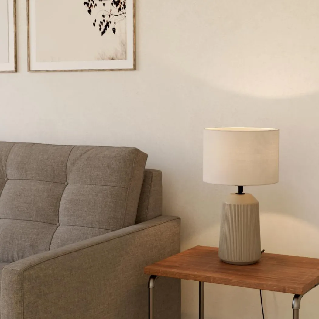 Capalbio Sandy Natural Table Lamp