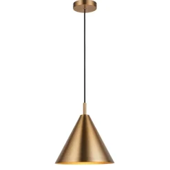 Cape Antique Brass Pendant Ceiling Light