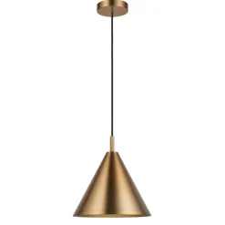 Cape Antique Brass Pendant Ceiling Light